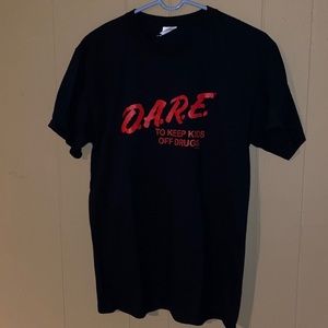 D.A.R.E Black t-shirt